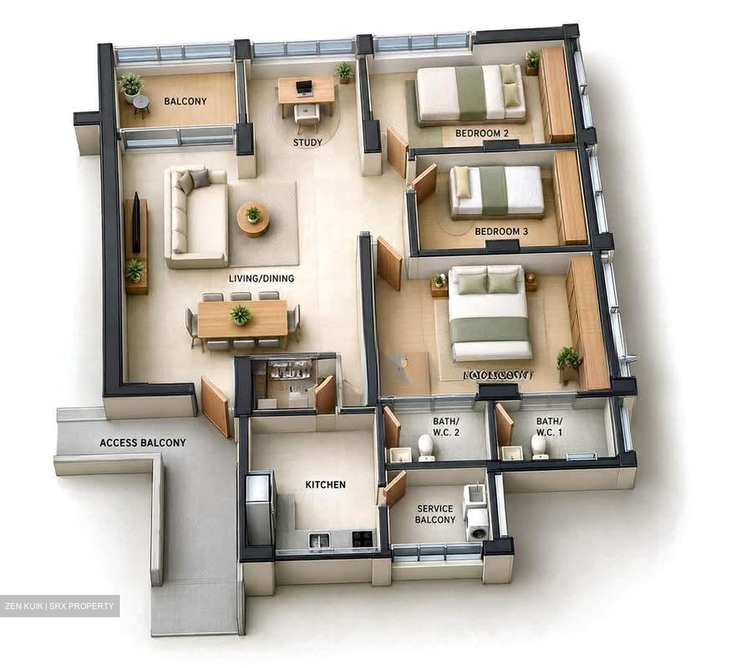 Blk 718 Woodlands Avenue 6 (Woodlands), HDB 5 Rooms #634157931